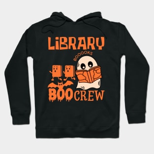 Library Boo Crew Halloween Hoodie